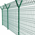3D kavisli kaynaklı tel örgü paneli çit